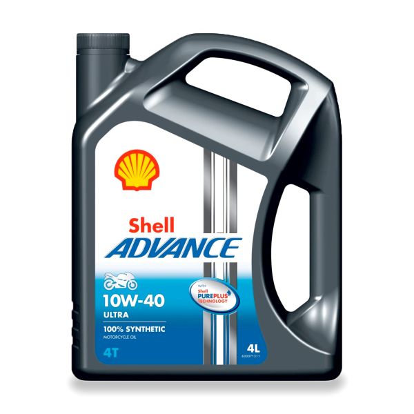 Shell Advance 4T Ultra 10W40, 4L