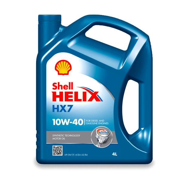Shell Helix HX7 10W40, 4L