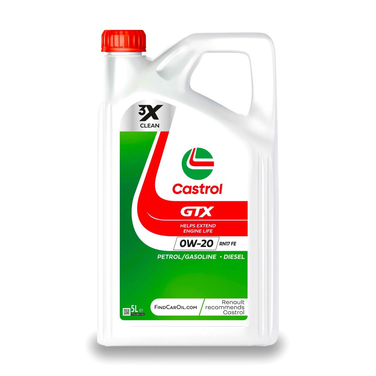 Castrol GTX 0W-20 RN17 FE, 5L