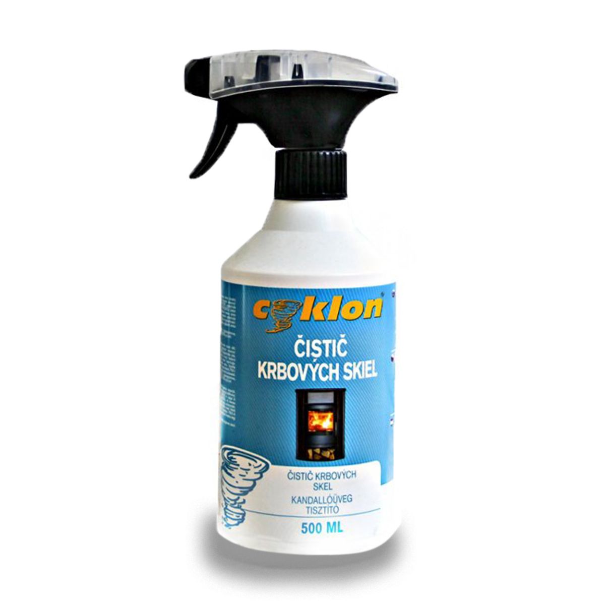Cyklon Čistič krbového skla, 500ml