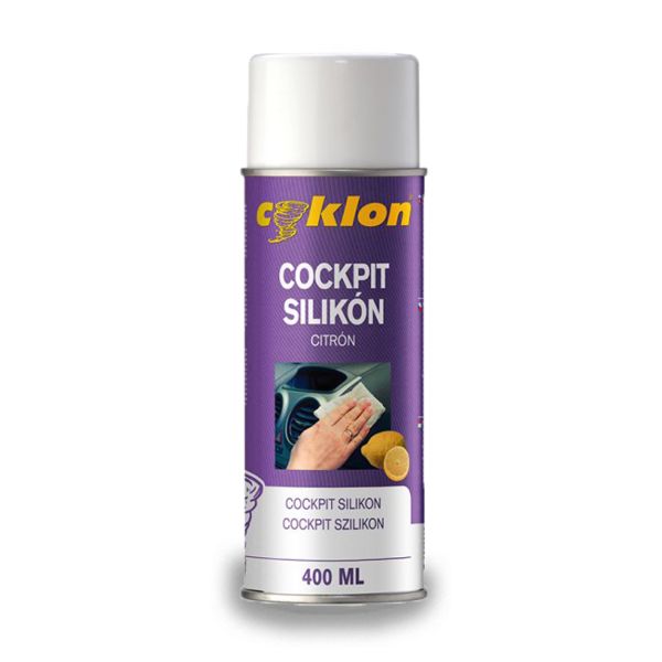 Cyklon Cockpit silikon jablko, 400ml