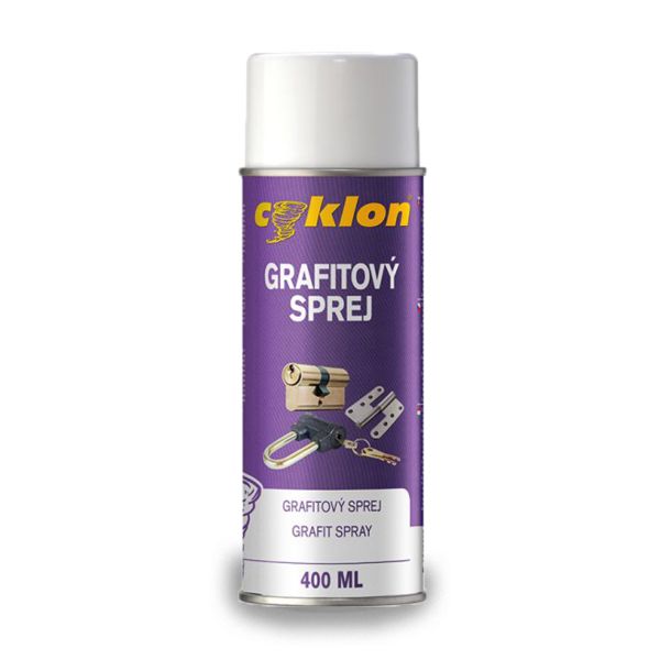 Cyklon Grafitový sprej, 400ml