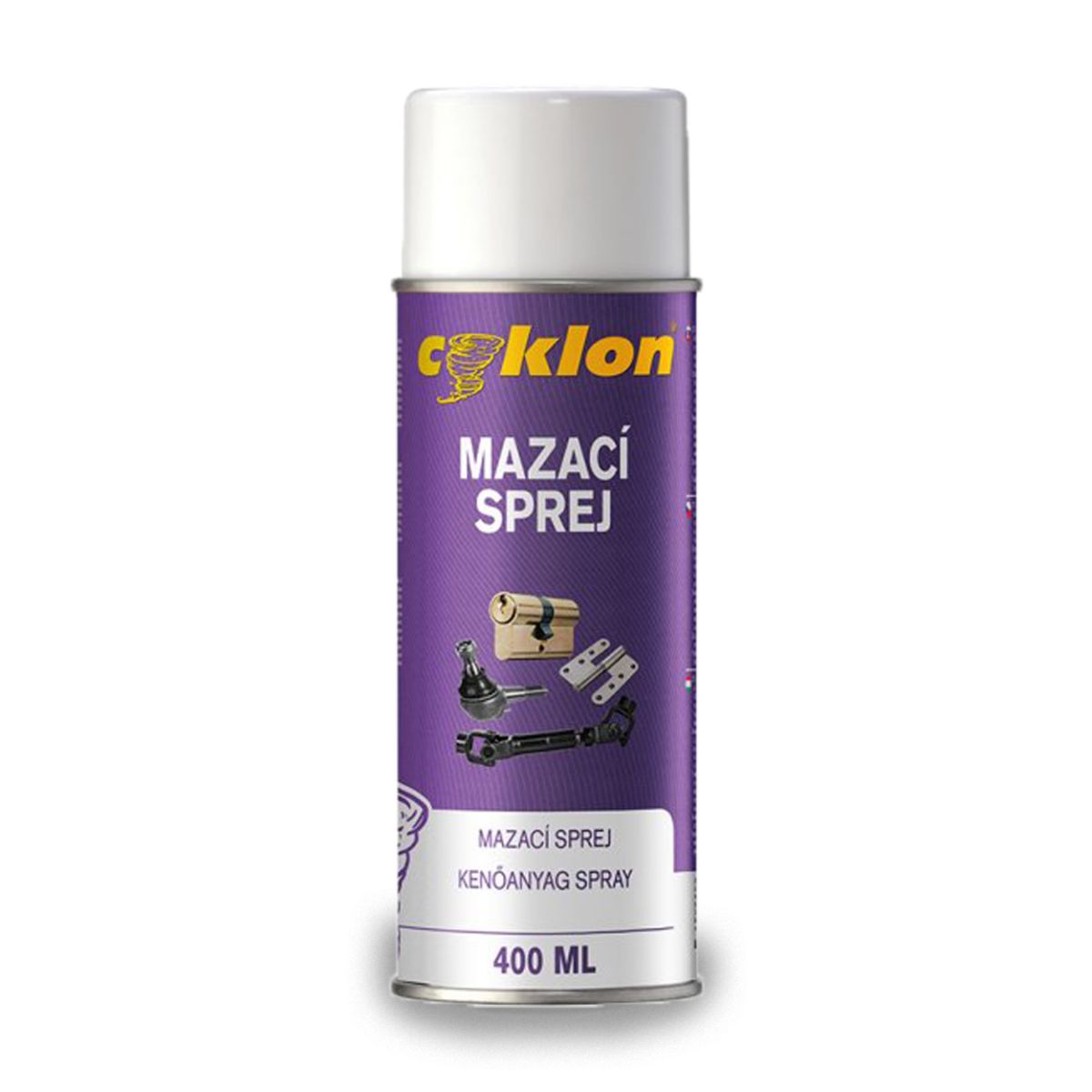 Cyklon Mazací sprej - transparentní, 400ml