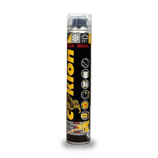Cyklon PU pěna MEGA nízkoexpanzní - pistolová, 870ml