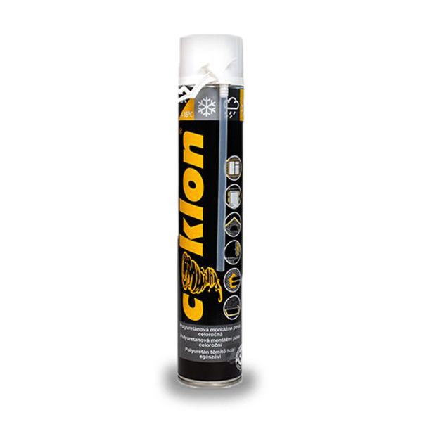 Cyklon PU pěna celoroční - trubičková, 400ml