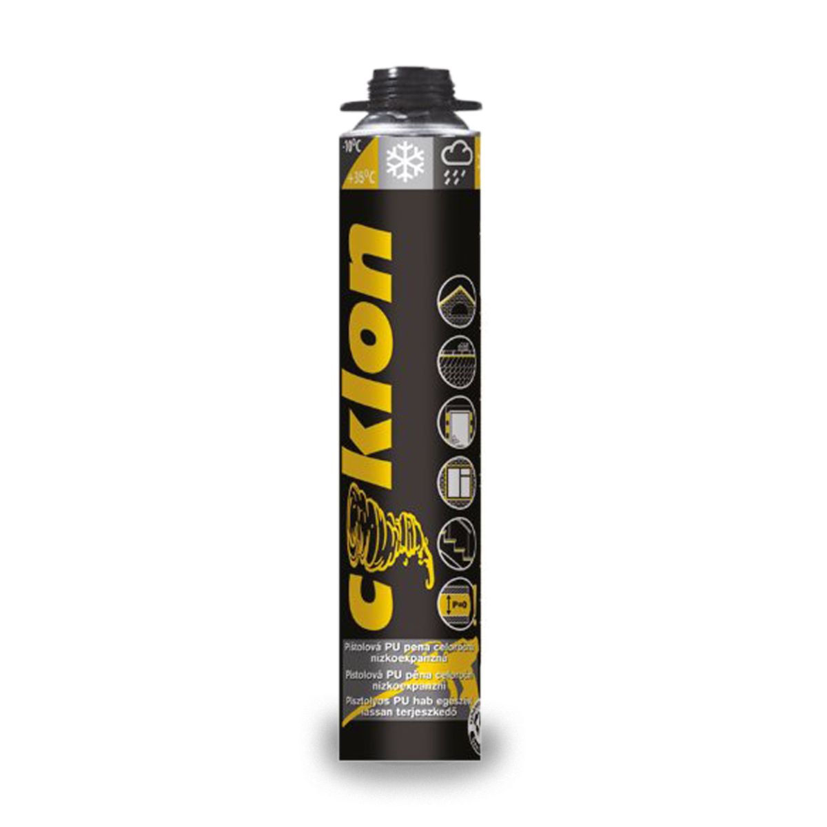 Cyklon Nízkoexpanzní PU pěna - trubičková, 750ml