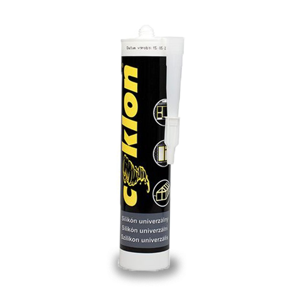 Cyklon Silikon univerzal - hnědý, 310ml