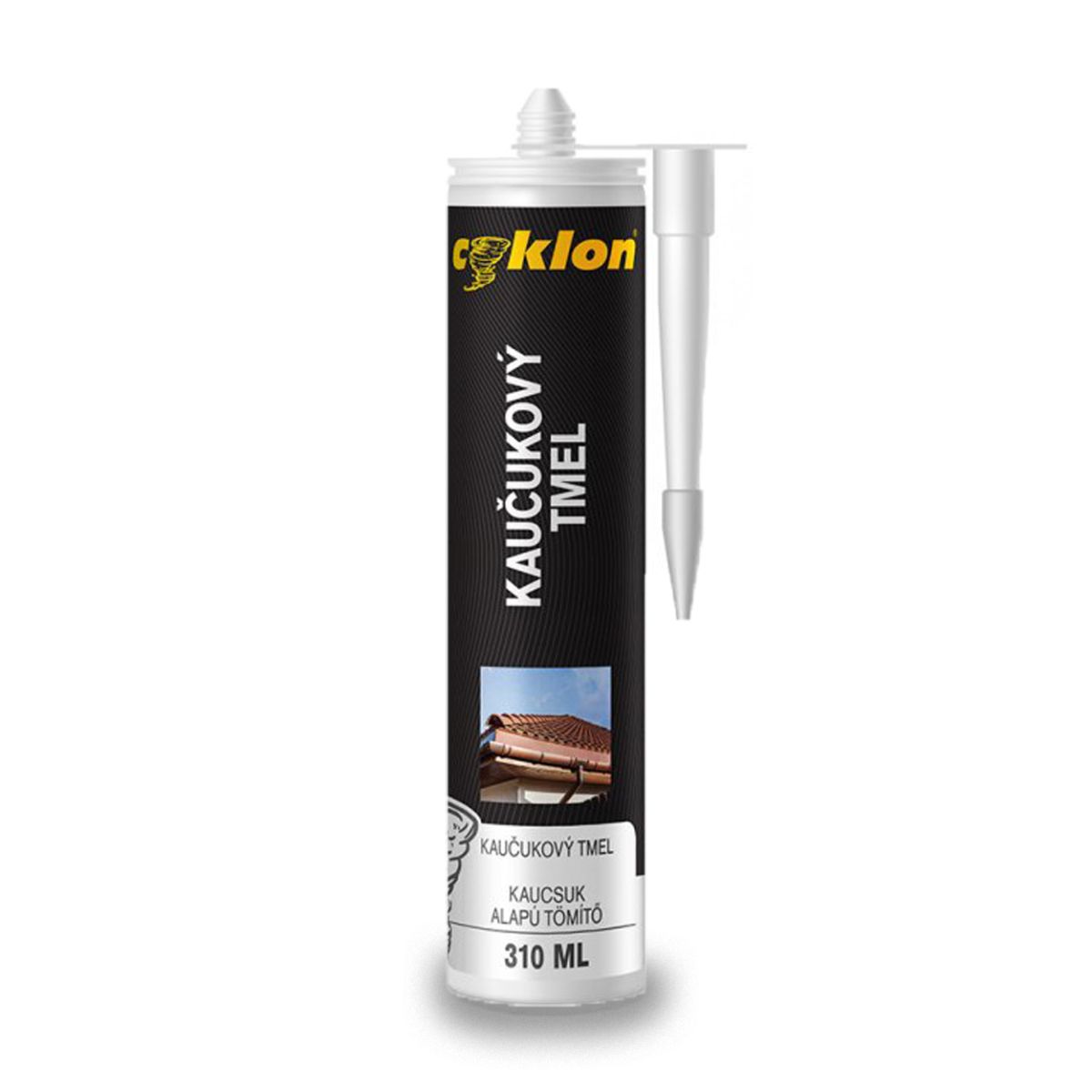 Cyklon Střešní tmel - černý, 310ml
