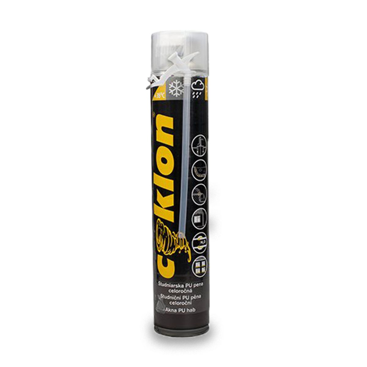 Cyklon Studniční PU pěna celoroční - trubičková, 750ml