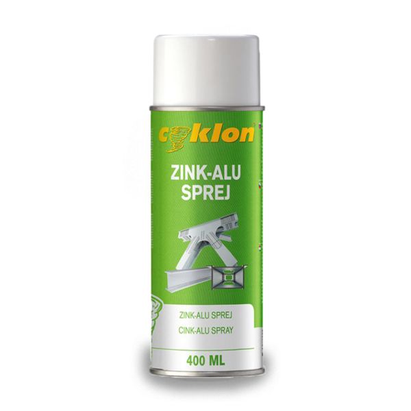 Cyklon Zinko-hliníkový sprej, 400ml