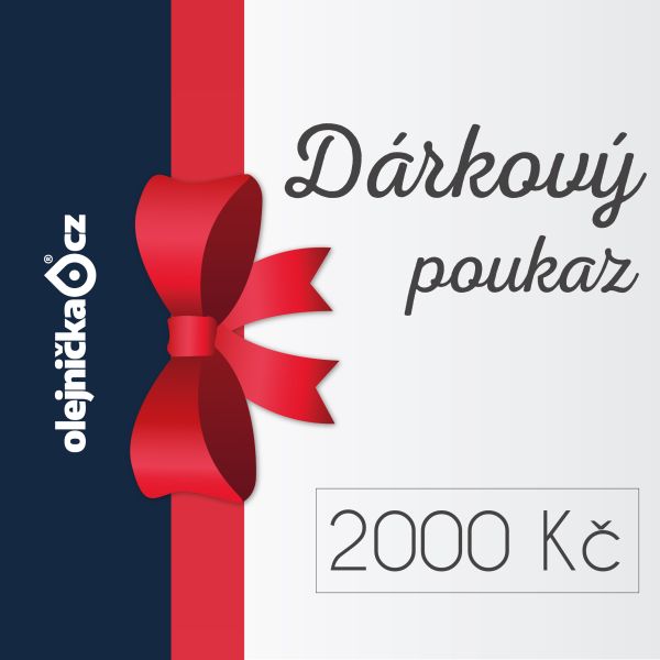 Dárkový poukaz 2000Kč