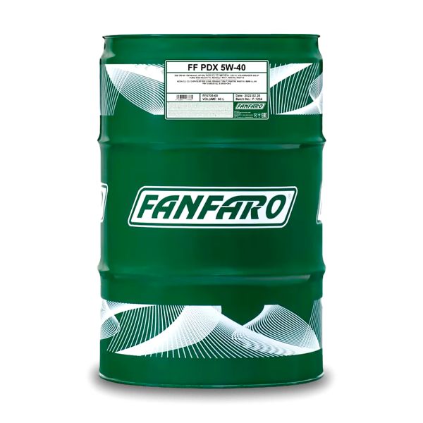 FANFARO PDX 5W-40, 60L