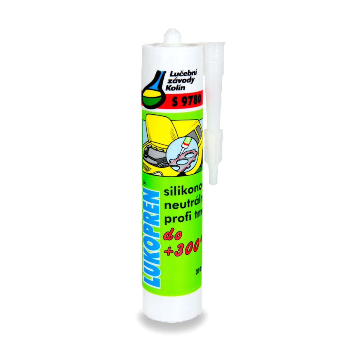 LZK Lukopren 9780 - červený, 310ml