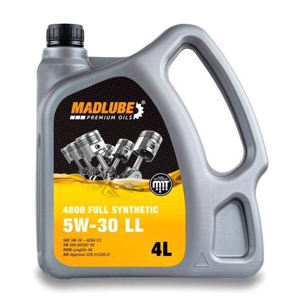 MadLube 4800 Full Synthetic 5W30 LL, 4L