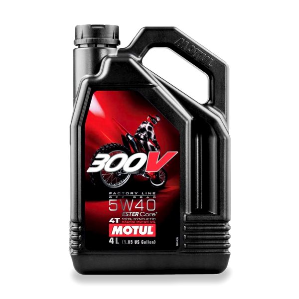 Motul 300V 4T Factory Line Off Road 5W-40, 4L