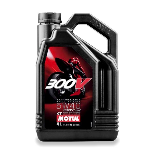 Motul 300V 4T Factory Line Road Racing 5W40, 4L