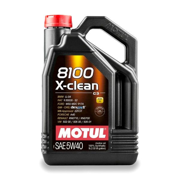 Motul 8100 X-clean 5W-40, 5L