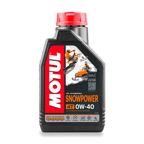 Motul SnowPower 4T 0W-40, 1L