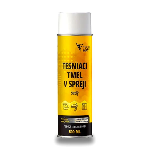 MPT Tech Těsnící tmel ve spreji - šedý, 400ml