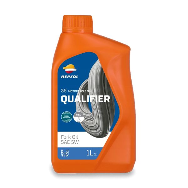 Repsol Qualifier Fork Oil SAE 5W, 1L