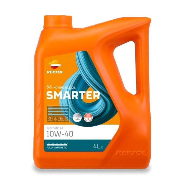 Repsol Moto Smarter Sintetico 4T 10W40, 4L