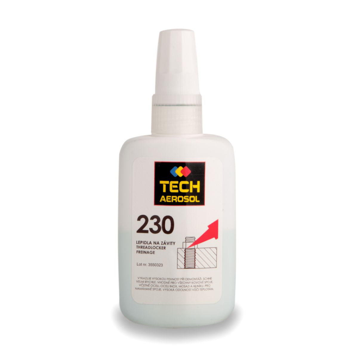 Sealtech 230 - Lepidlo na závity vysokopevnostní, 50ml