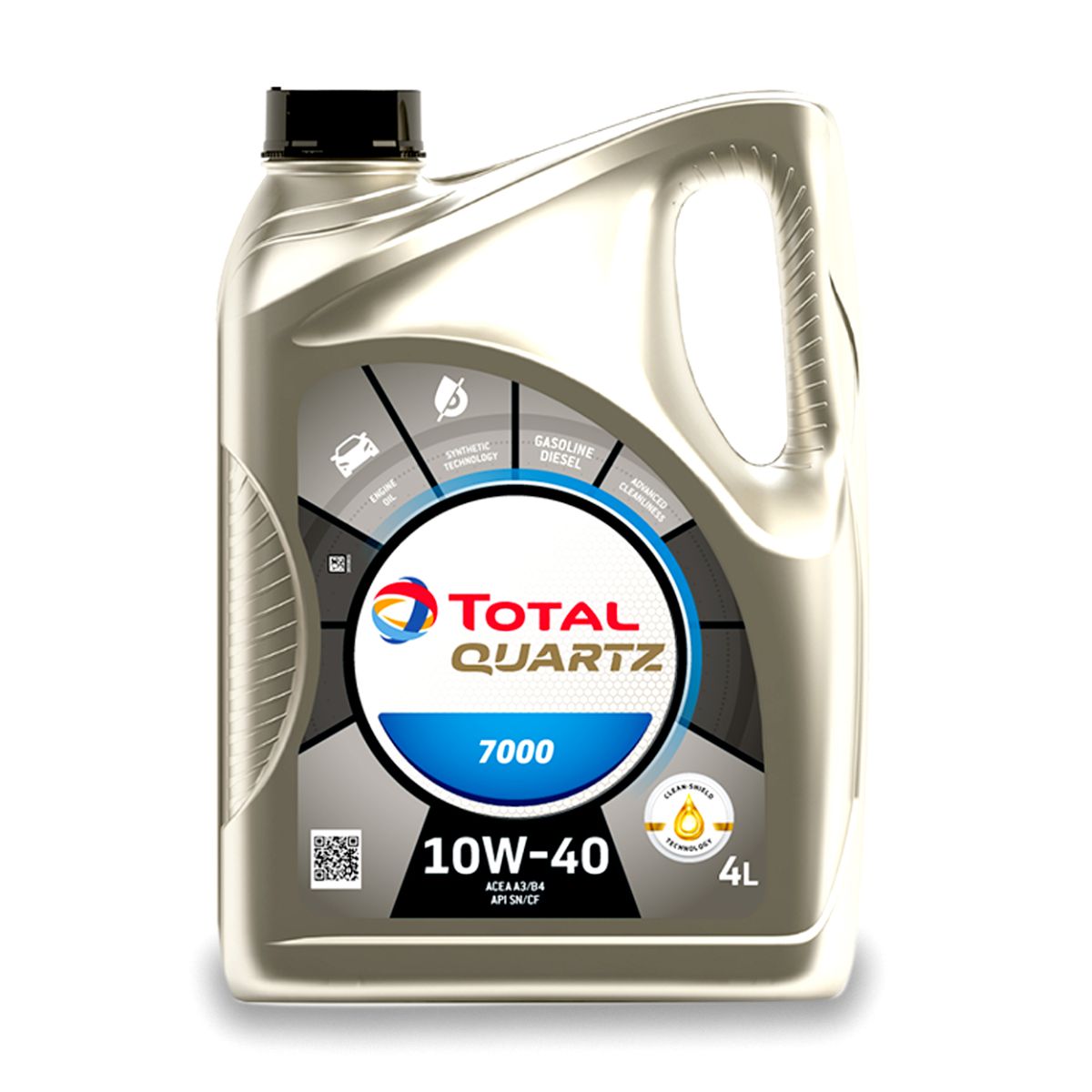 Total Quartz 7000 10W40, 4L