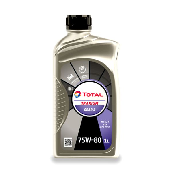 Total Traxium Gear 8  75W80, 1L