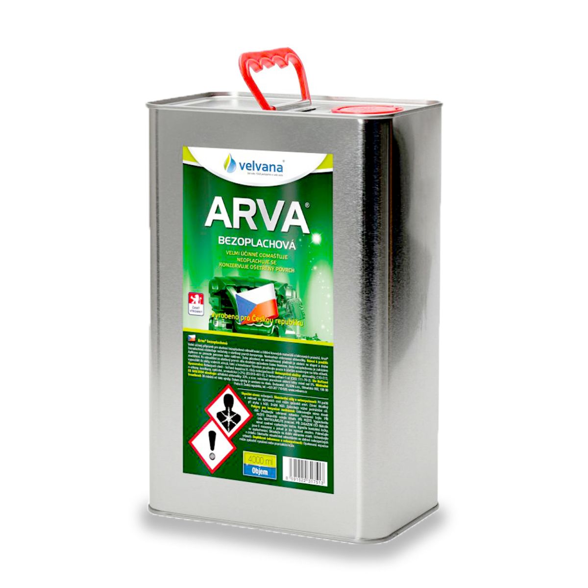 Velvana Arva - bezoplachová, 4L