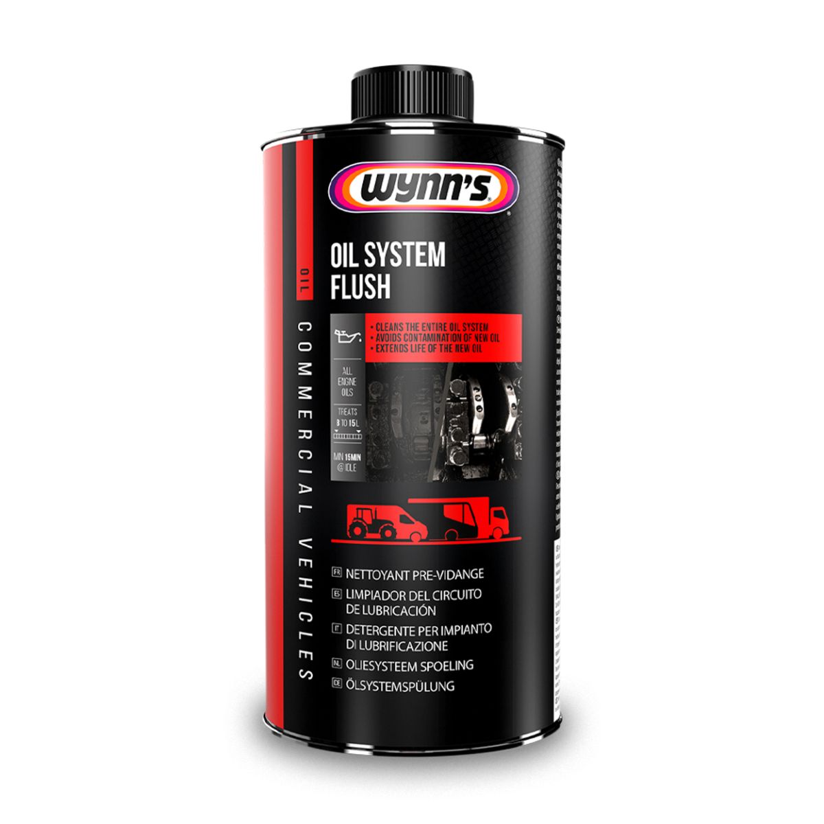 Wynn´s Commercial Vehicle Oil System Flush, 1L